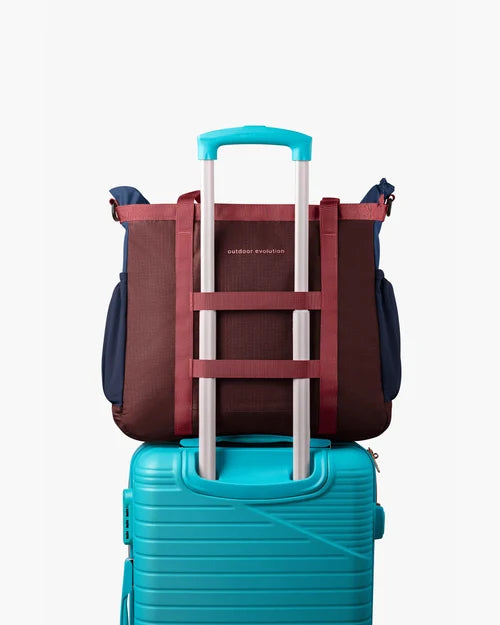 Bolsa Tote All-In Daily 21L - Bordo e Marinho