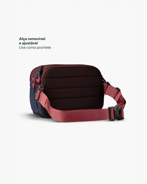 Pochete Camaleão 3L - Bordo e Marinho