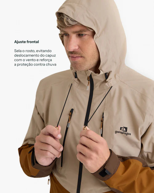 Jaqueta Impermeável Darwin Evolution Masculina
