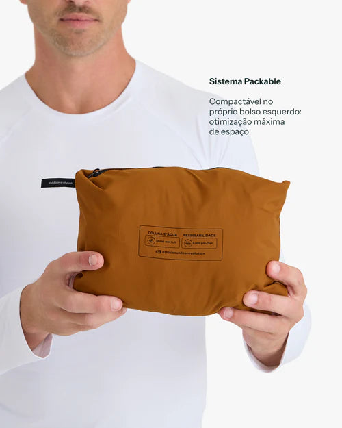 Jaqueta Impermeável Darwin Evolution Masculina