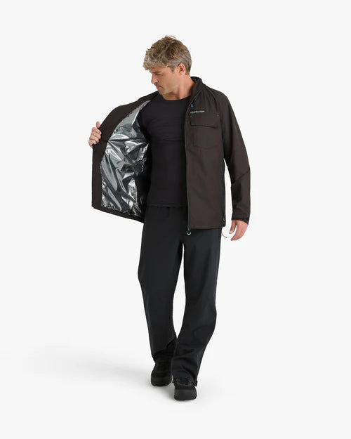 Jaqueta Impermeável Darwin Heat Masculina Preta