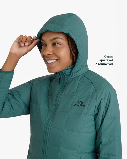 Jaqueta Puffer Ibex Thermolite Heat Feminina
