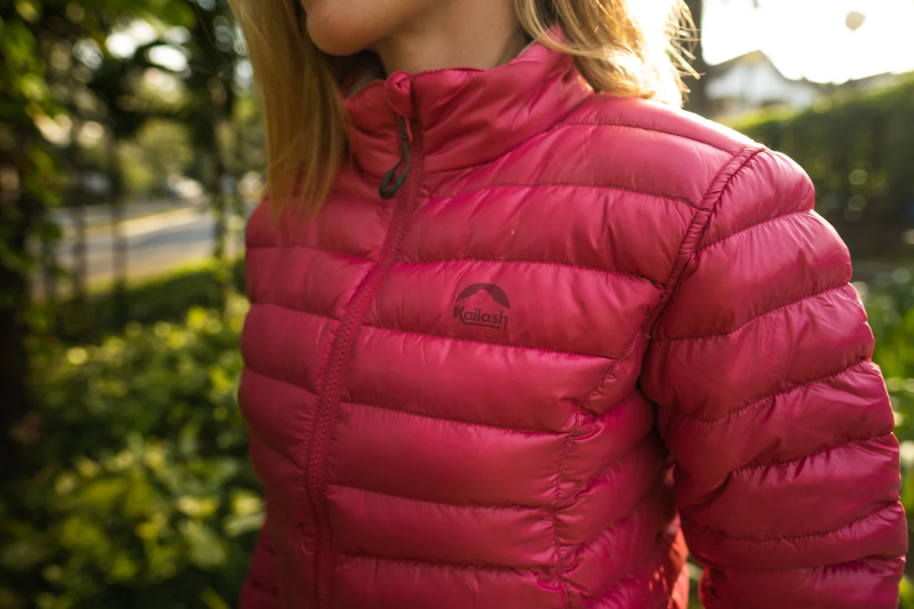 Jaqueta Reversível Goose Down Puffer Feminina