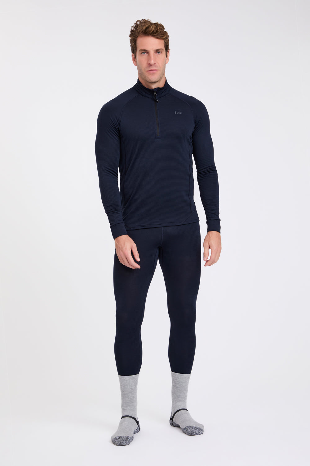 Segunda Pele Solo Thermal Grid Zip