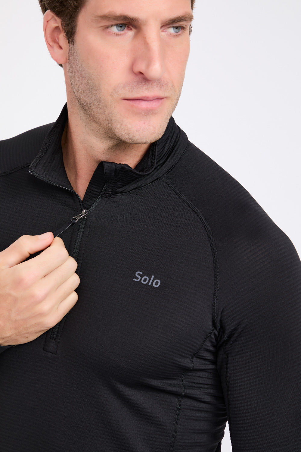 Segunda Pele Solo Thermal Grid Zip