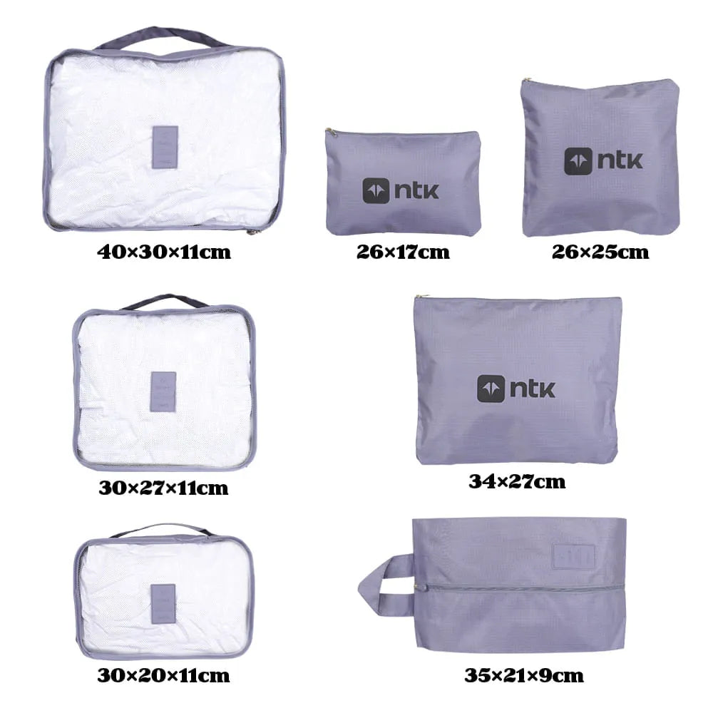 Kit Organizador para Mala 7 Peças