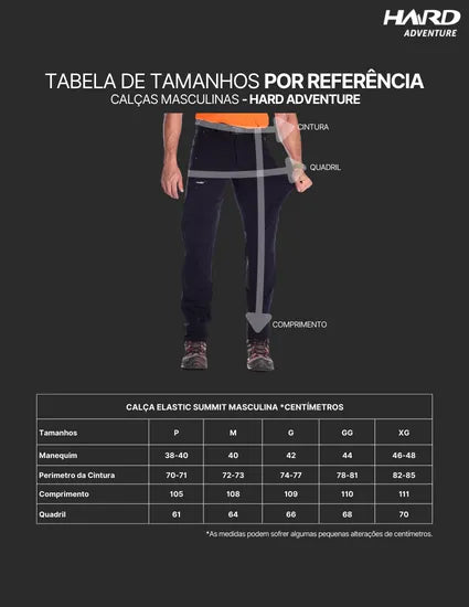 Calça técnica Hard Elastic Summit