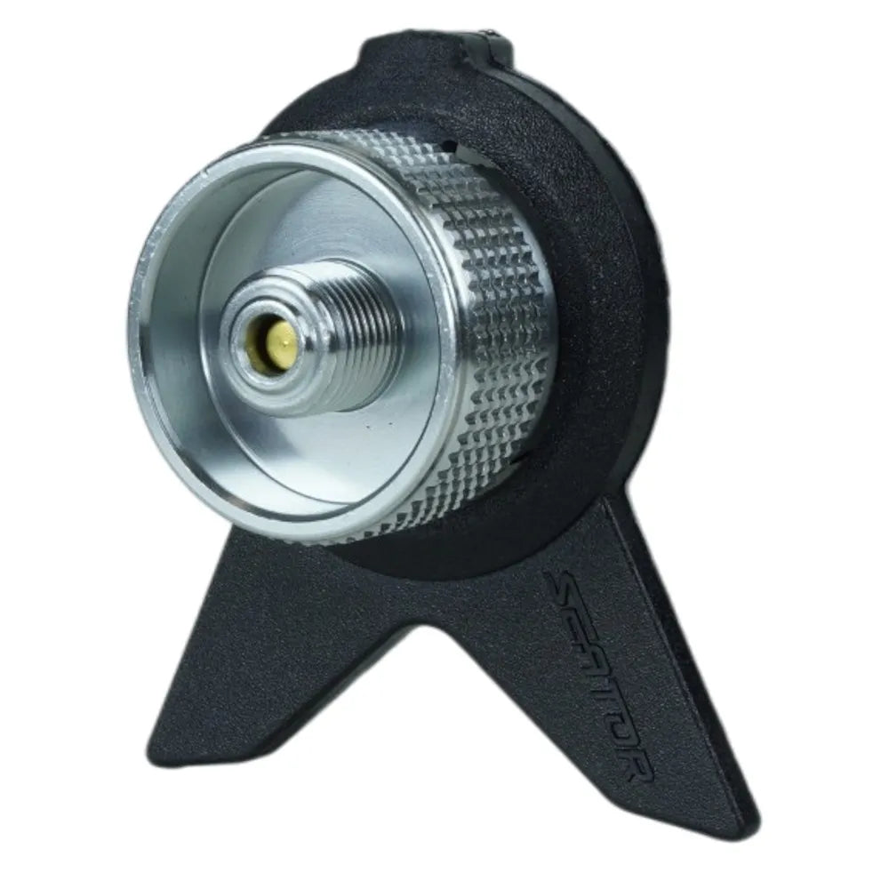 Adaptador para Campgás Compacto em Alumínio e Plástico
