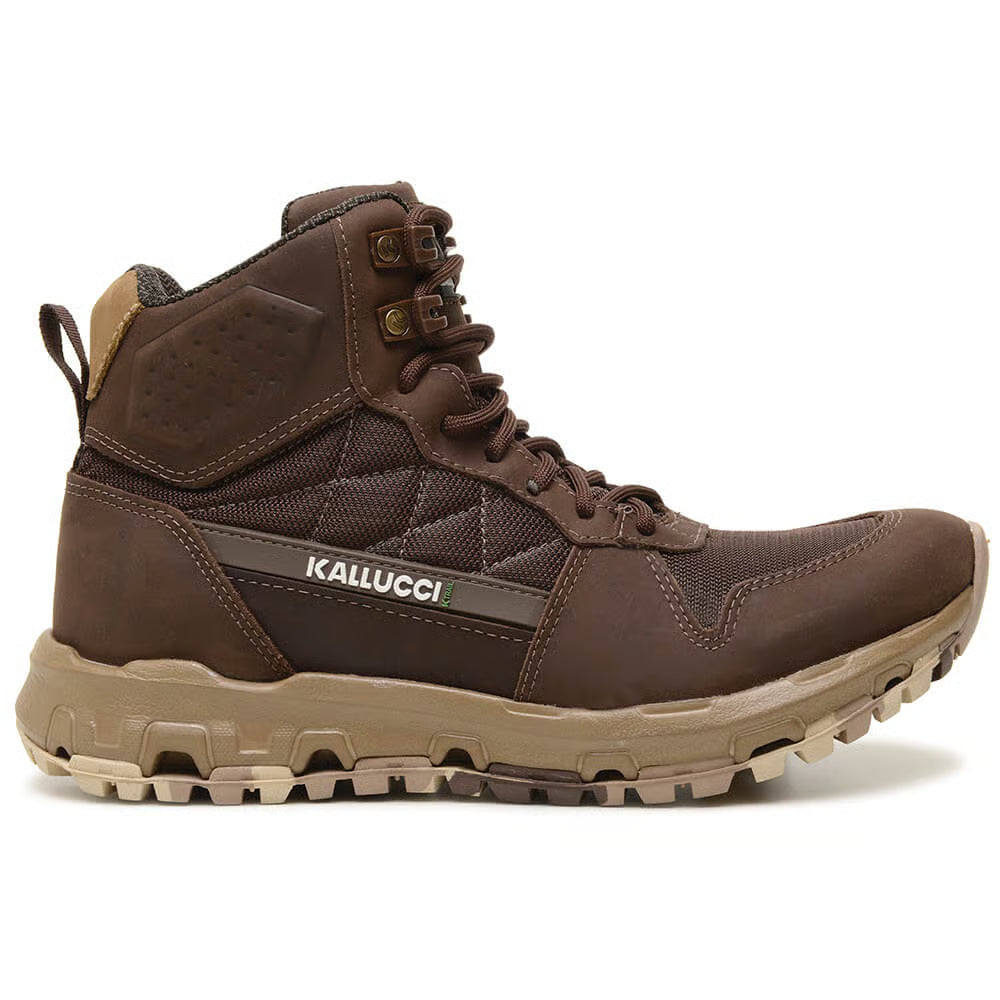 Bota Adventure Cano Alto Running Hero K Trail Marrom