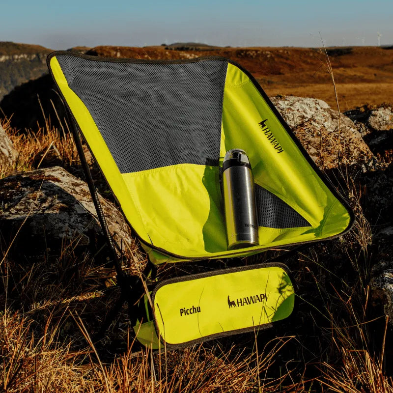 Cadeira Camping Moon Chair Alumínio Picchu Ultraleve 125kg