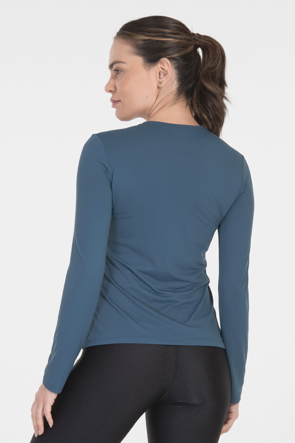 Camiseta Solo Ion UV Feminina Lady Manga Longa