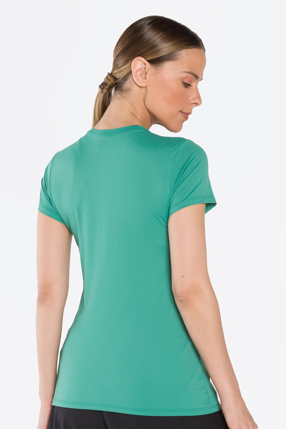 Camiseta Solo Ion UV Feminina Lady Manga Curta