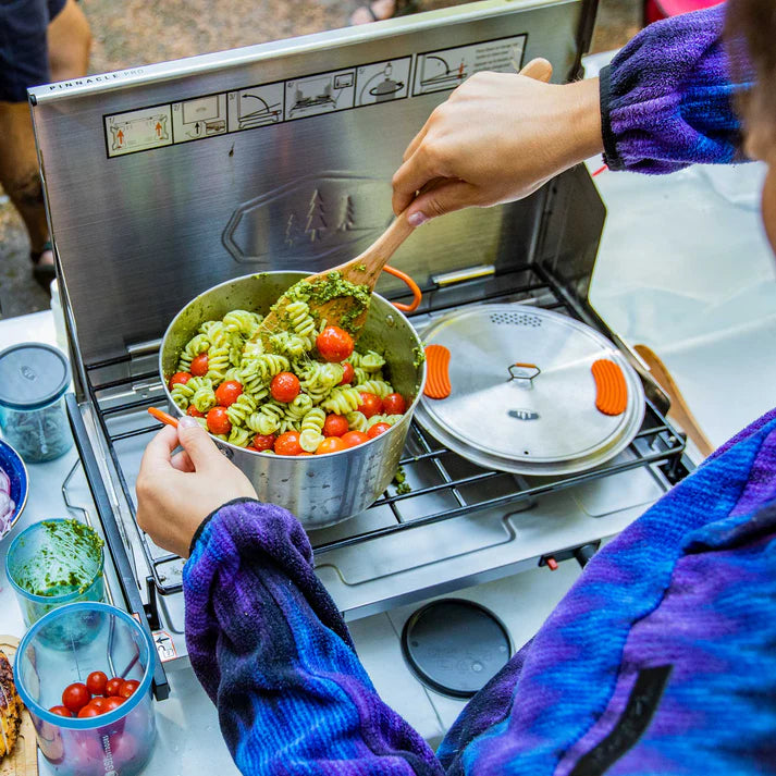 Conjunto de Panelas INOX Base Camper