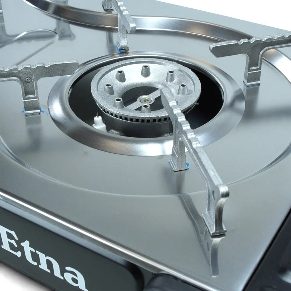 Fogareiro Horizontal 2 Bocas ETNA Aço Inoxidável