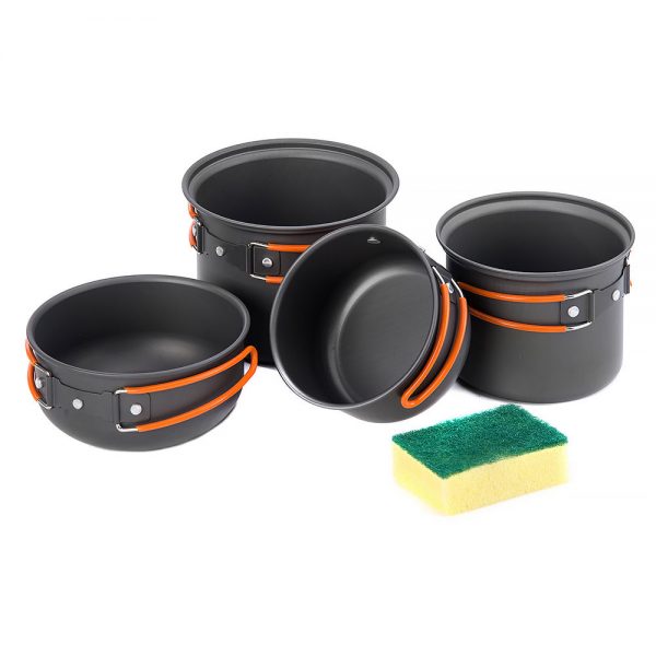 Conjunto de Panelas Mountain Cook 4 em 1