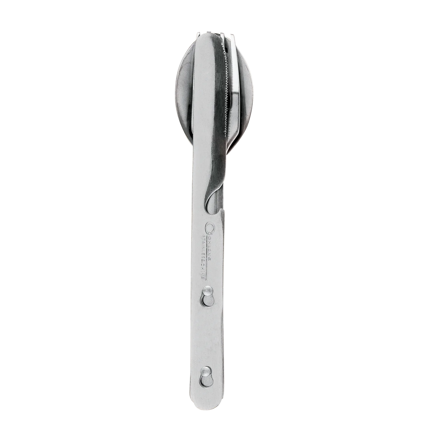 Kit de Talheres Coghlan's Aço Inox com Clipe