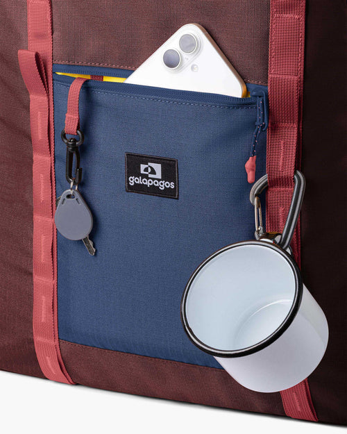 Bolsa Tote All-In Daily 21L - Bordo e Marinho