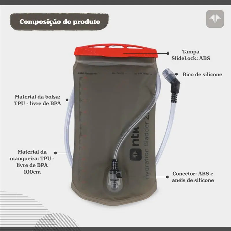Reservatório de Hidratação Hidrabag 2.0L