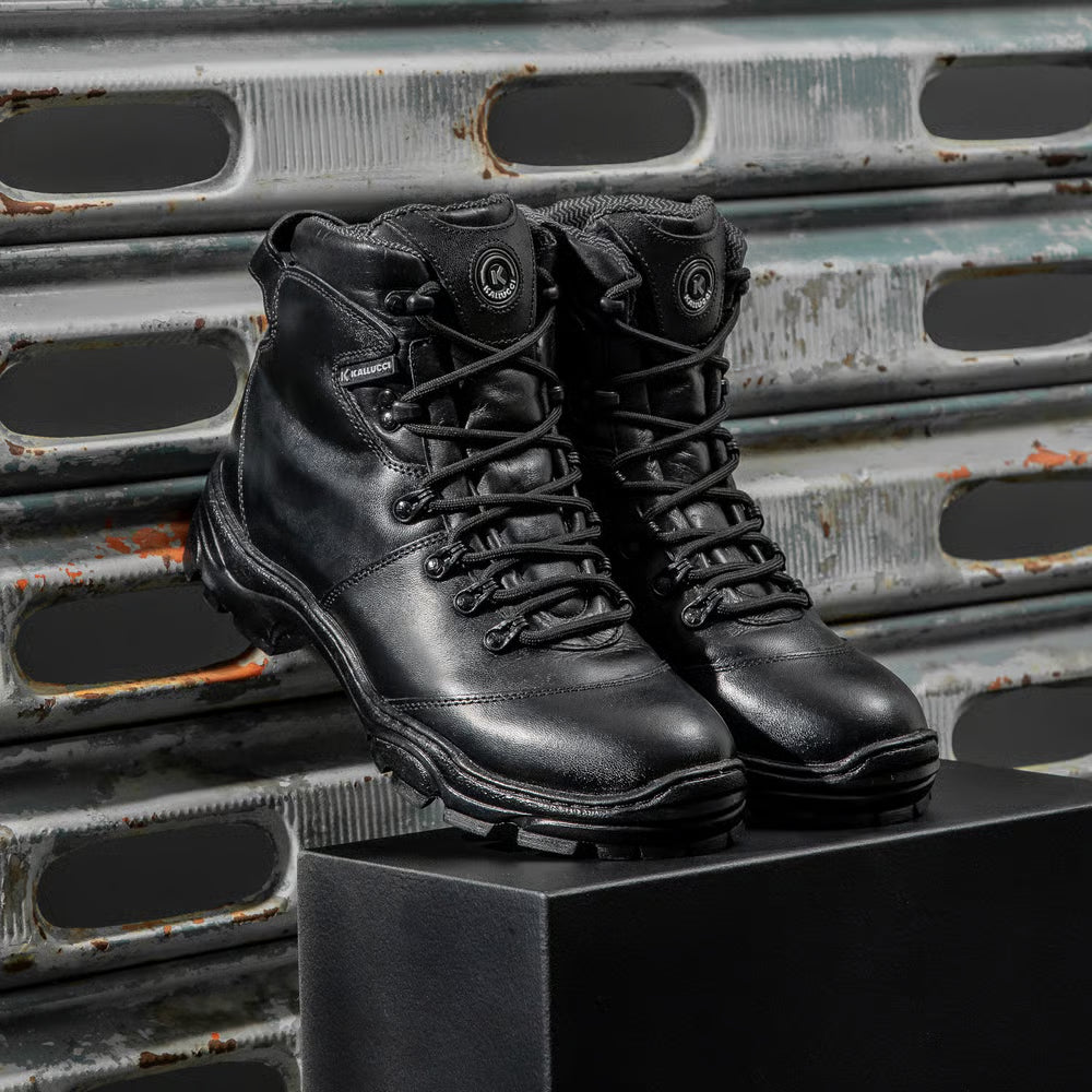 Bota Tático Militar Anti Perfuro Cano Baixo Everest