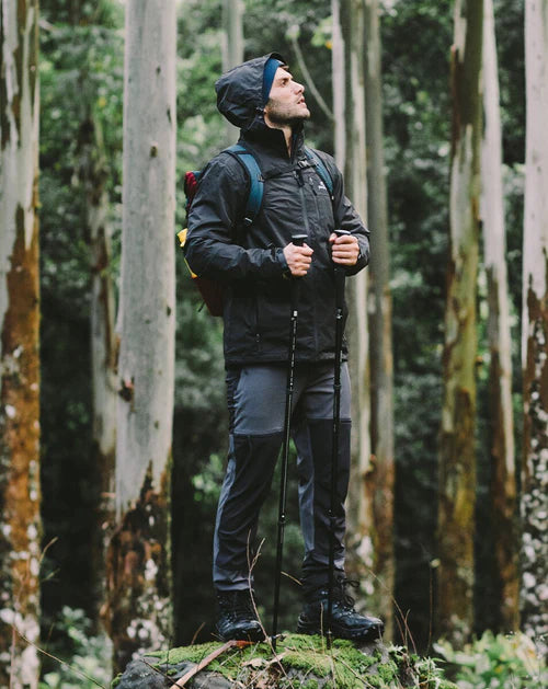 Calça Hiker Masculina Chumbo e Preta