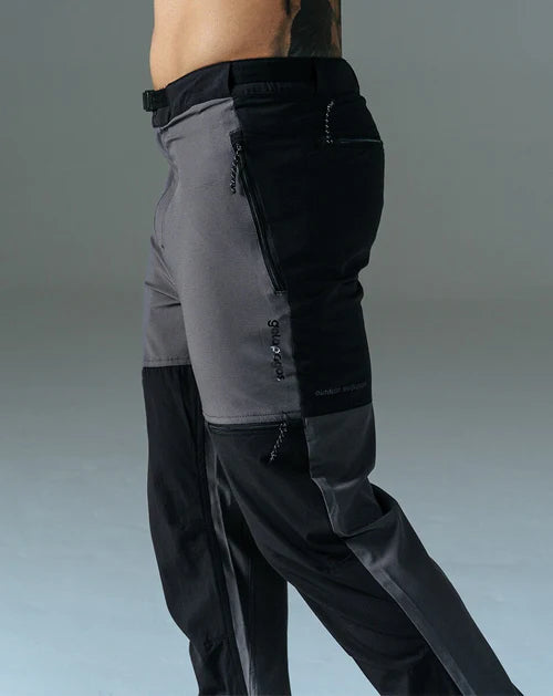 Calça Hiker Masculina Chumbo e Preta