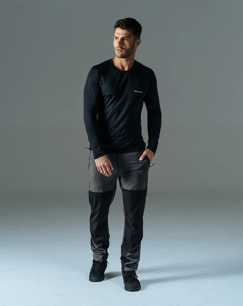 Calça Hiker Masculina Chumbo e Preta