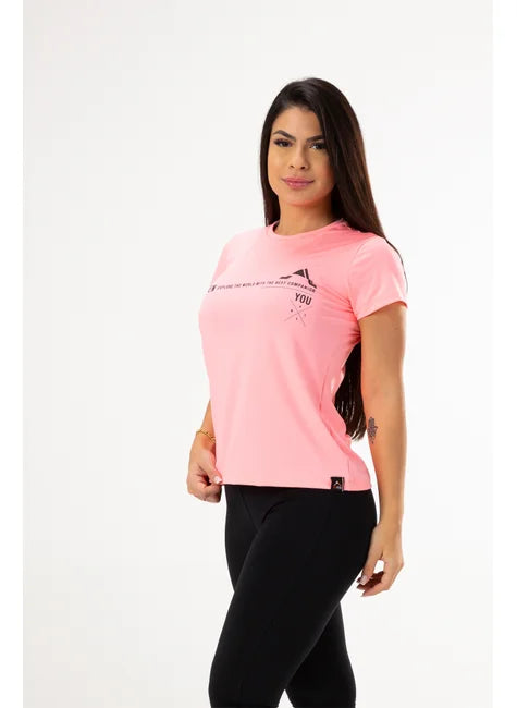 Camiseta Uv Dry Low Feminina