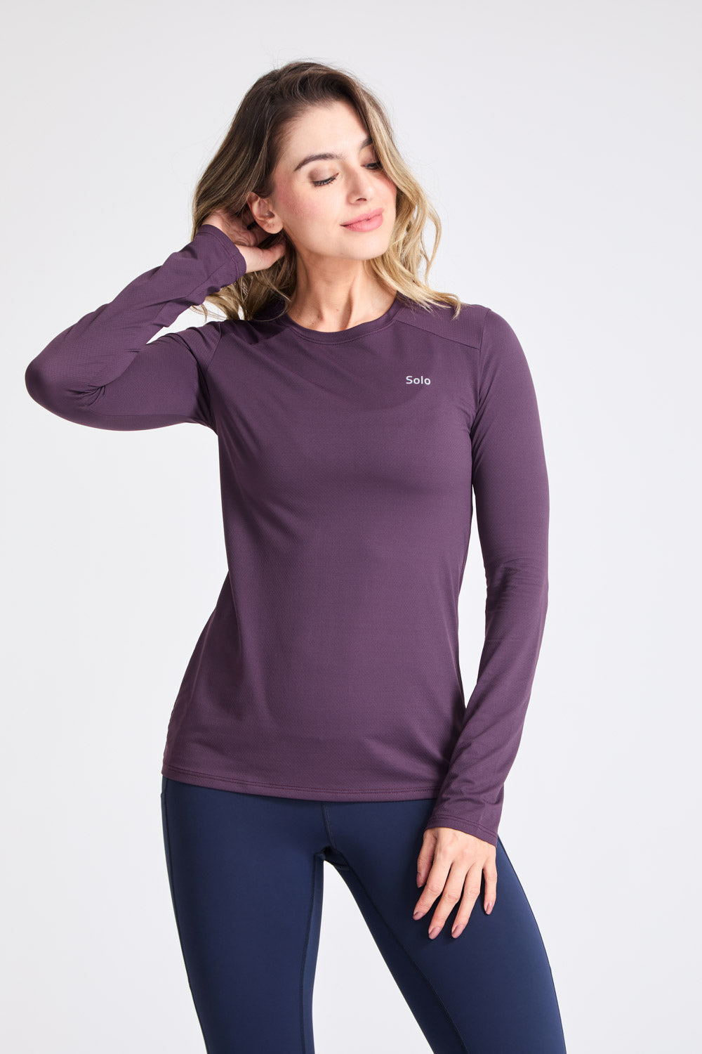 Camiseta Solo Ion UV Feminina Lady Manga Longa