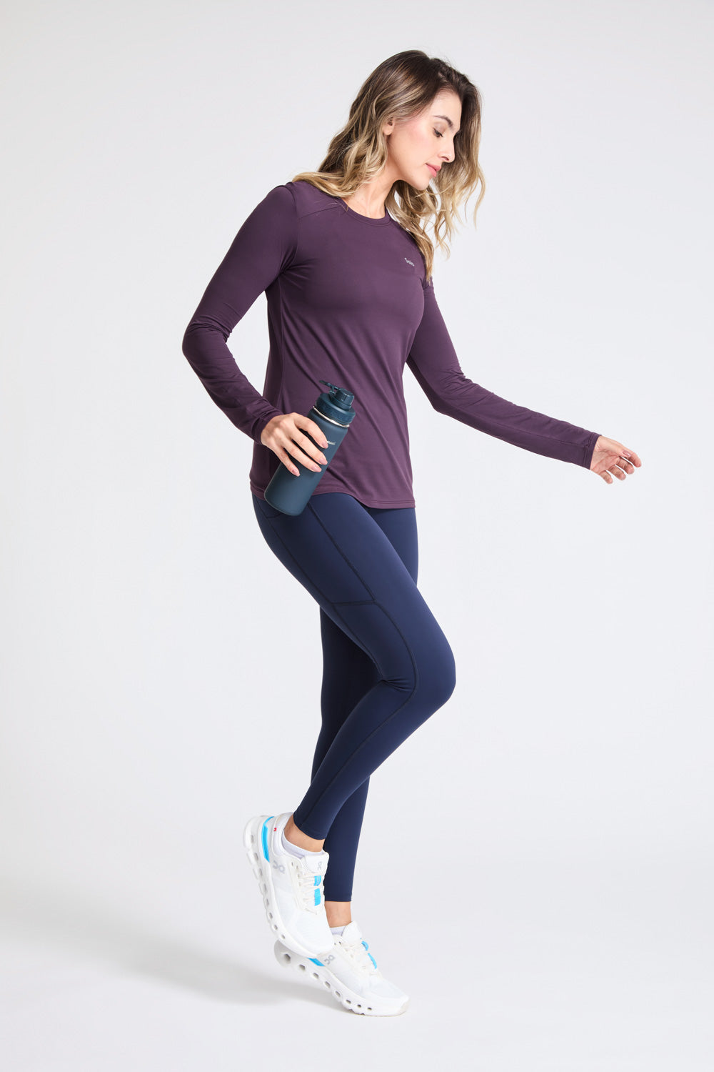 Camiseta Solo Ion UV Feminina Lady Manga Longa