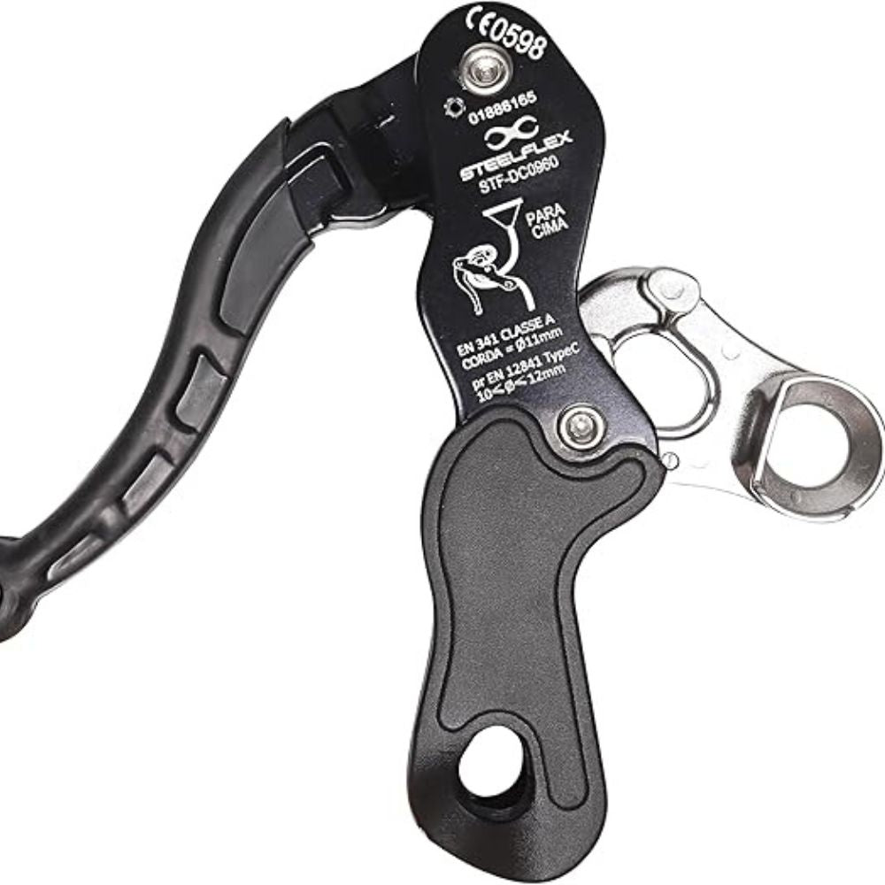 Descensor Steel Flex com sistema autoblocante e anti-pânico