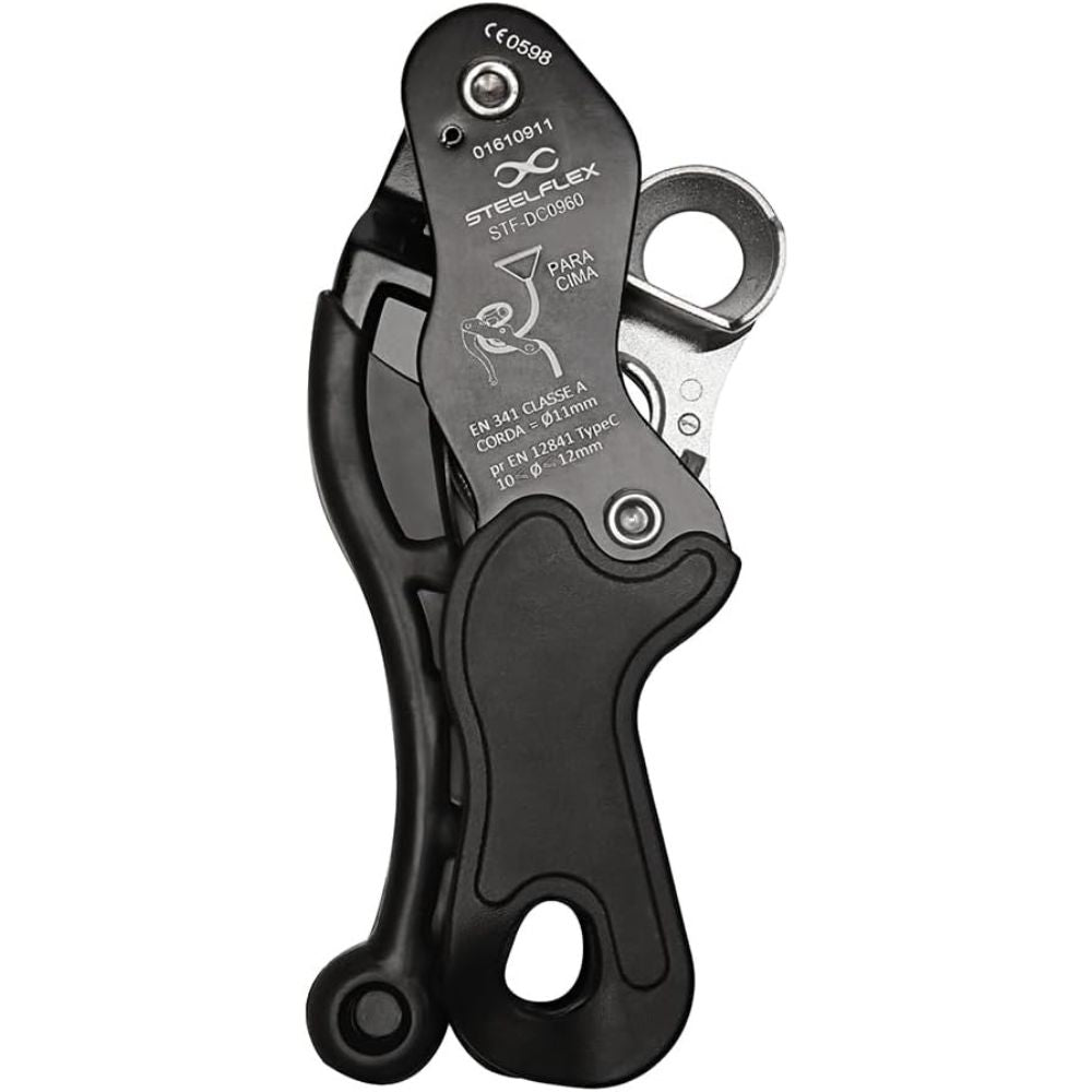 Descensor Steel Flex com sistema autoblocante e anti-pânico