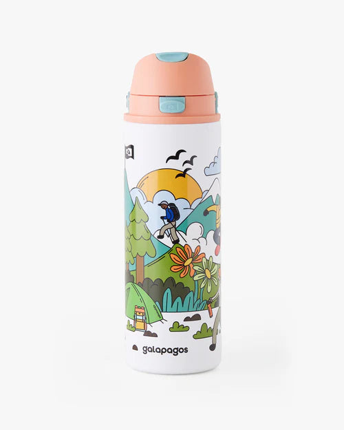 Garrafa Duo Flow Estampada Evolution 710ml