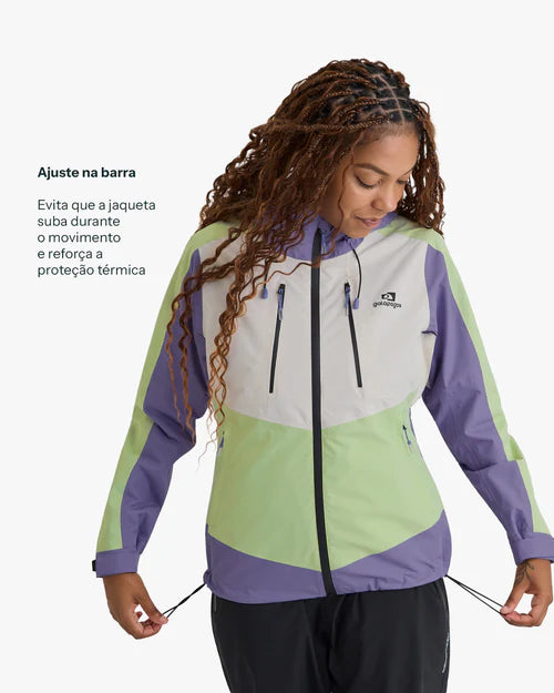 Jaqueta Impermeável Darwin Evolution Feminina