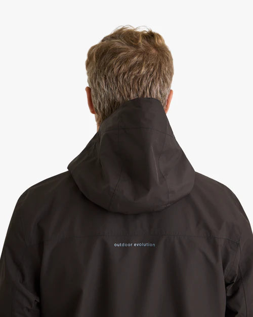 Jaqueta Impermeável Darwin Heat Masculina Preta