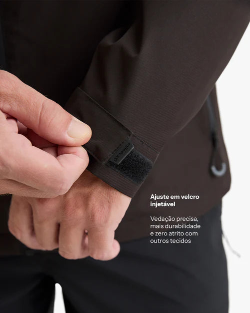 Jaqueta Impermeável Darwin Heat Masculina Preta