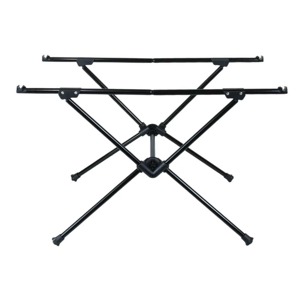 Mesa Dobrável Mobi Estrutura de Aço Porta-copos Preto NTK