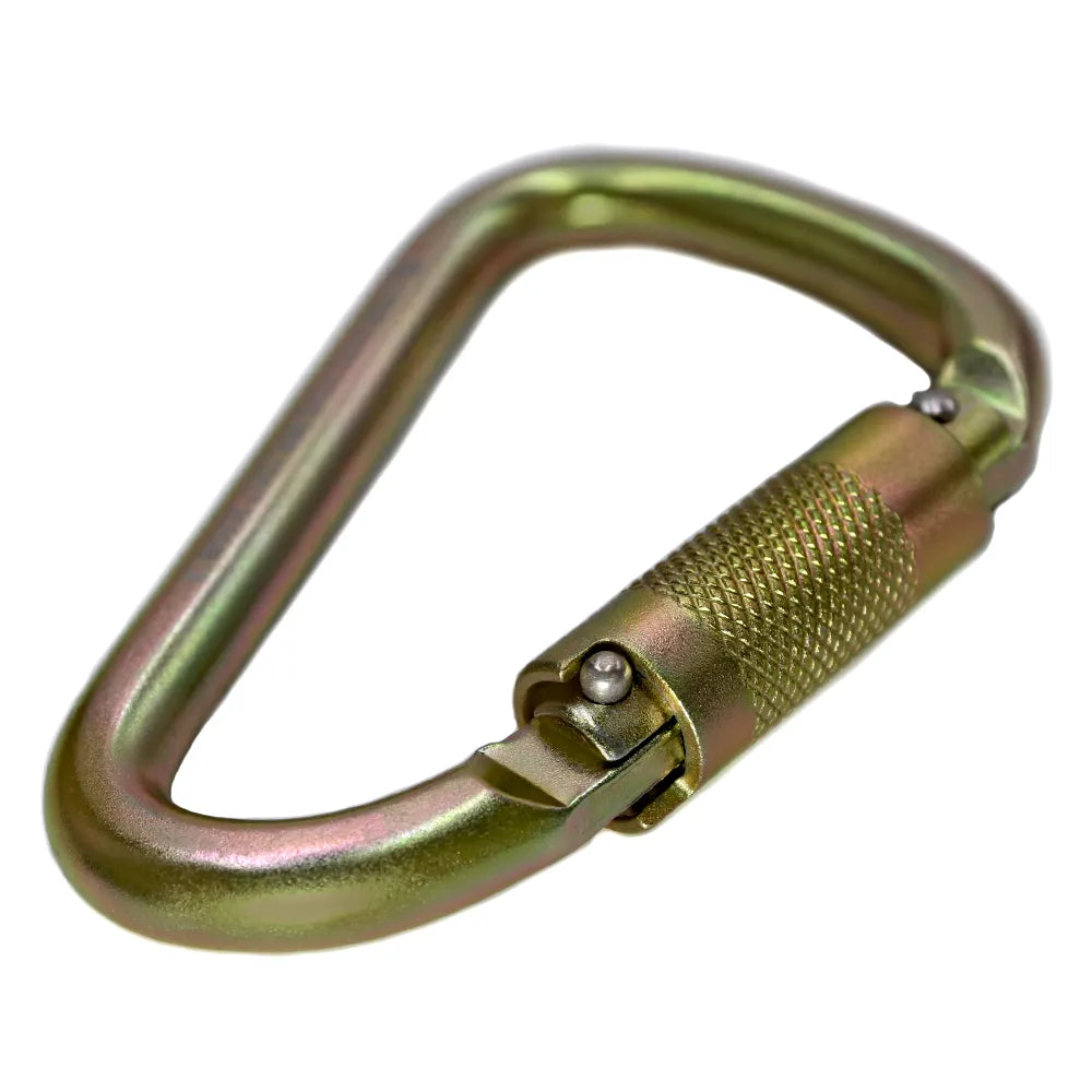 Mosquetão Aço HMS Trava Automática 50KN CE EN NBR