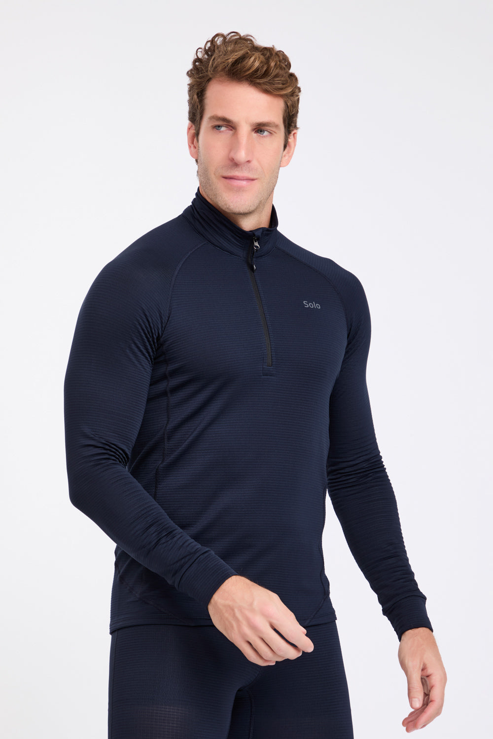 Segunda Pele Solo Thermal Grid Zip