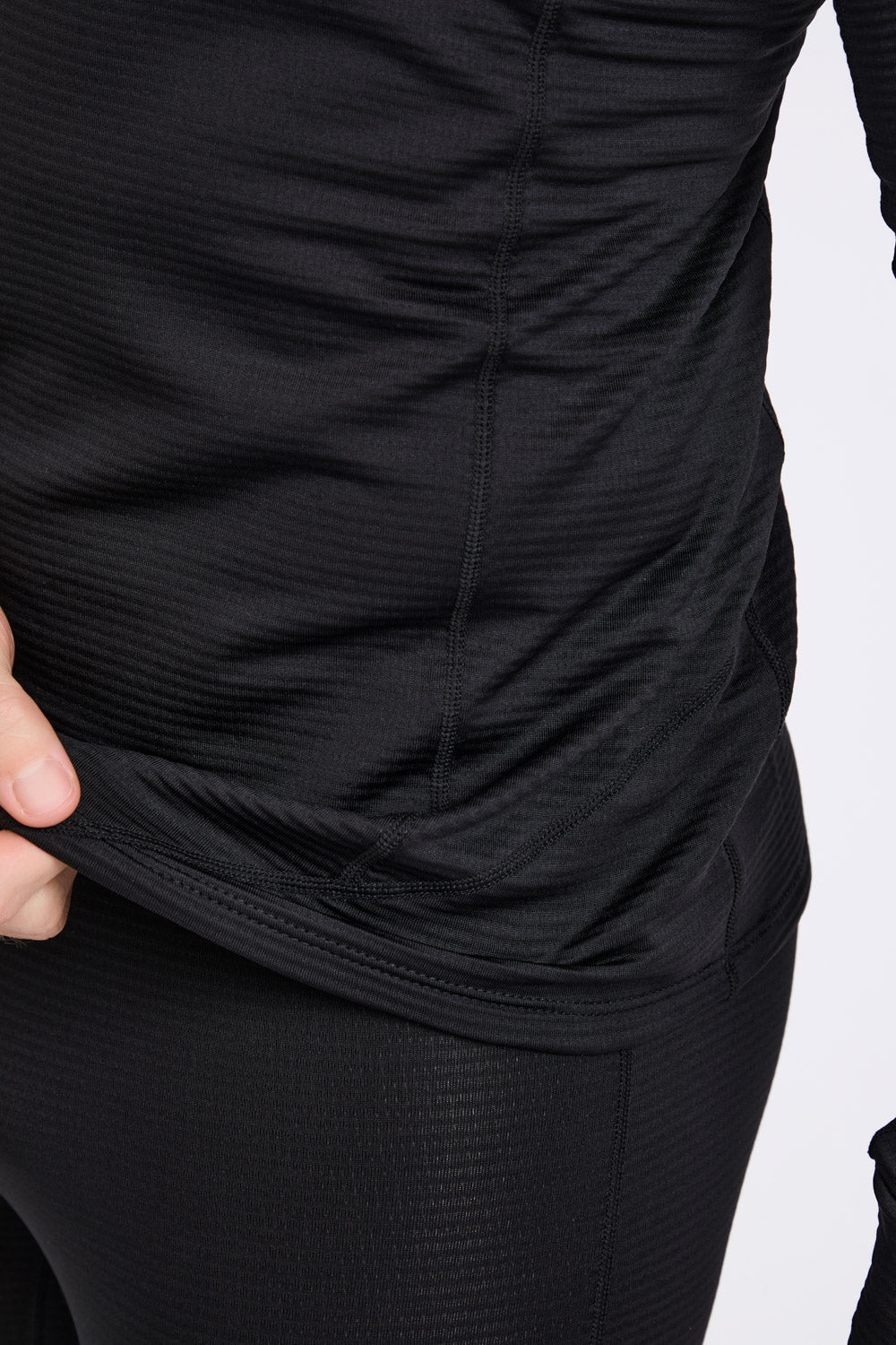 Segunda Pele Solo Thermal Grid Zip