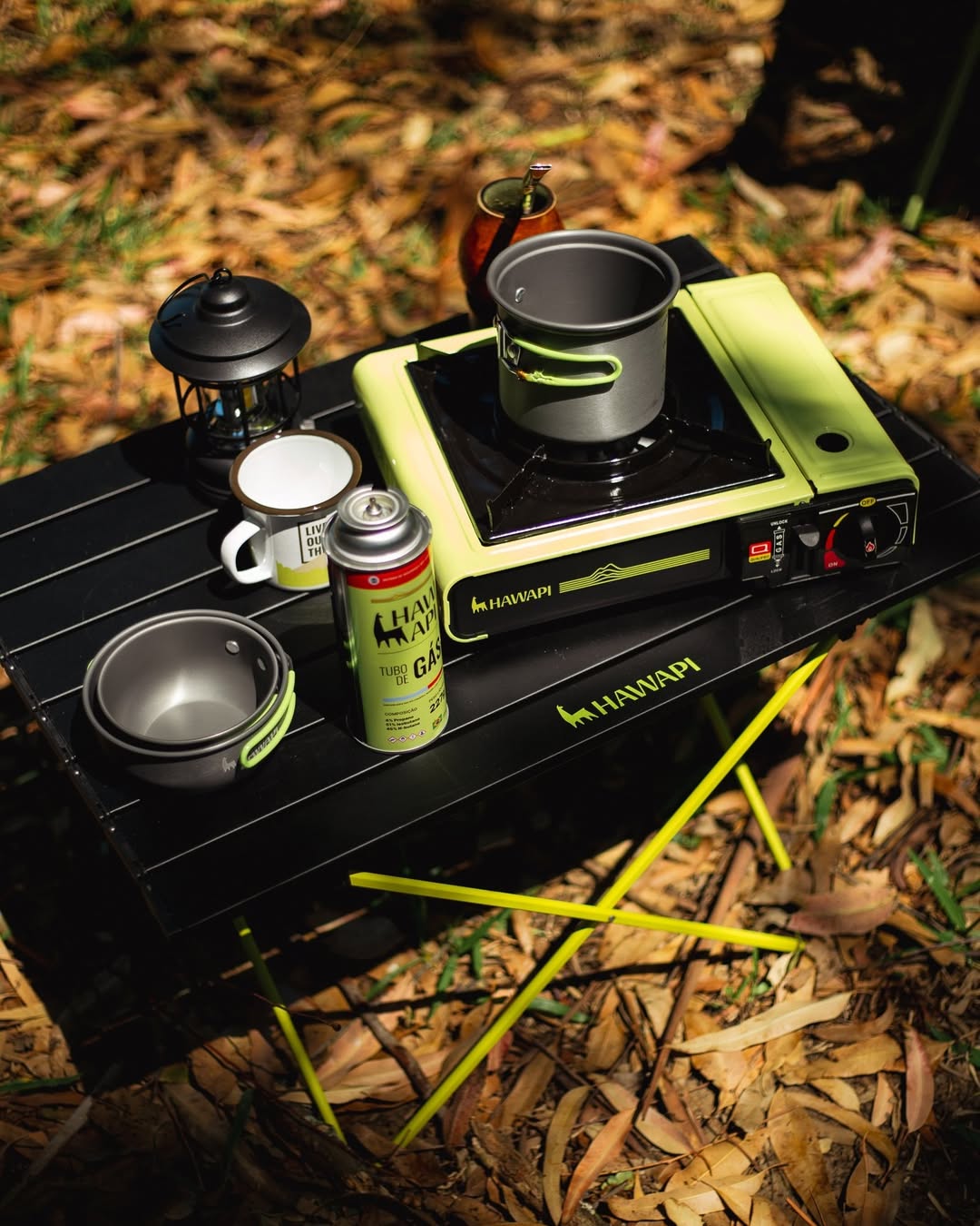 Fogareiro de Mesa a gás com Maleta