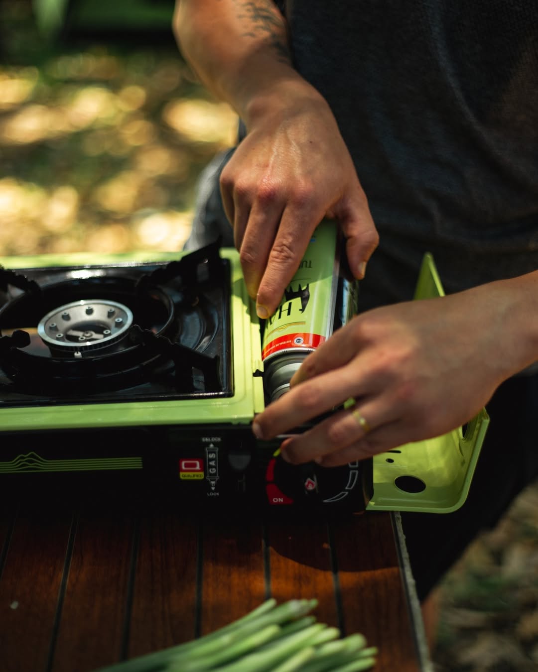 Fogareiro de Mesa a gás com Maleta