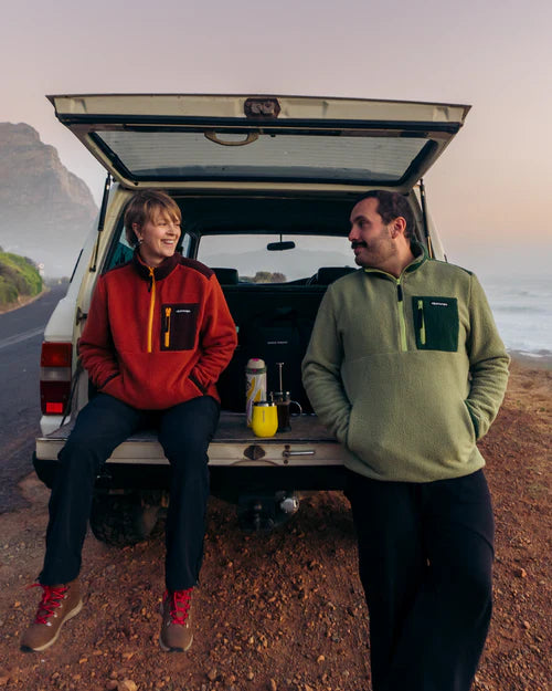 Blusão Fleece Sherpa All Gender Verde