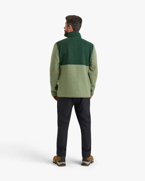 Blusão Fleece Sherpa All Gender Verde