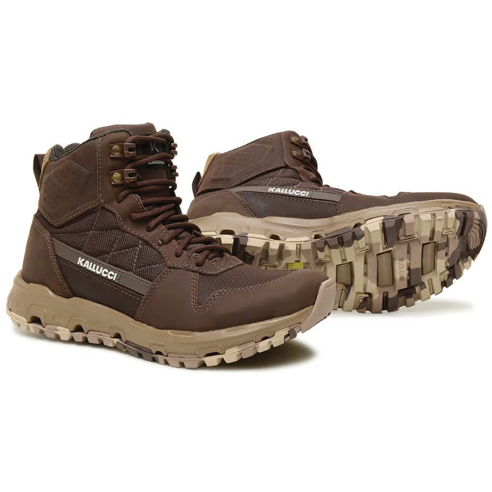 Bota Adventure Cano Alto Running Hero K Trail Marrom