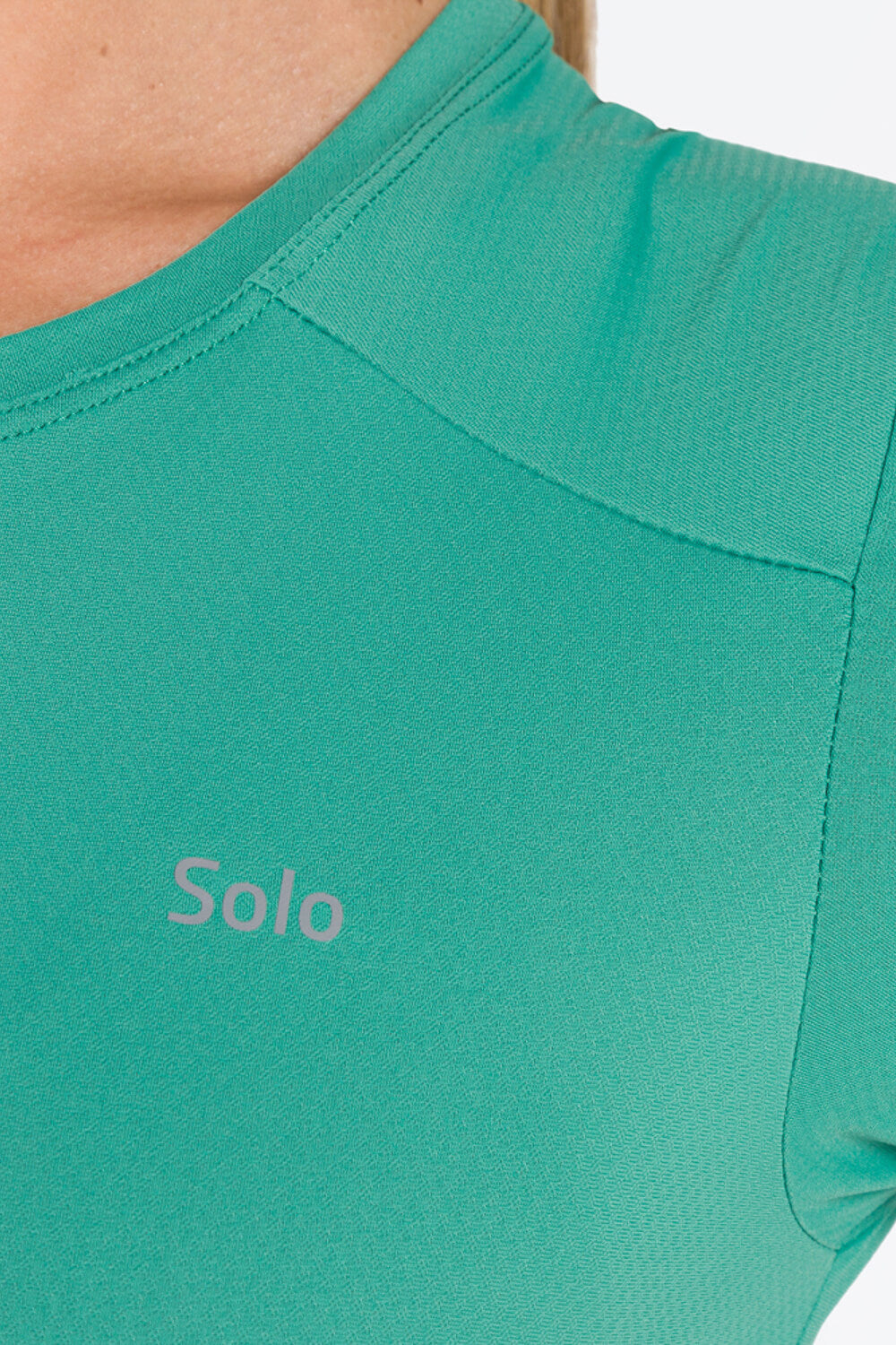 Camiseta Solo Ion UV Feminina Lady Manga Curta