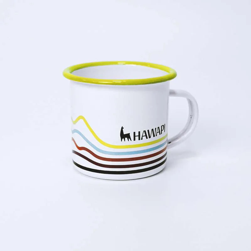 Caneca 7 Cores Aço Esmaltado 300ml