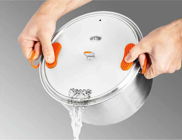 Conjunto de Panelas INOX Base Camper