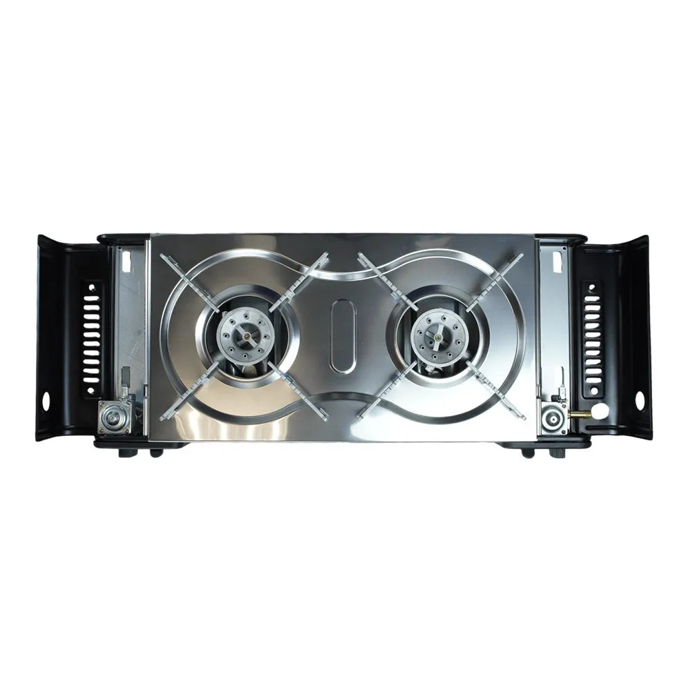 Fogareiro Horizontal 2 Bocas ETNA Aço Inoxidável