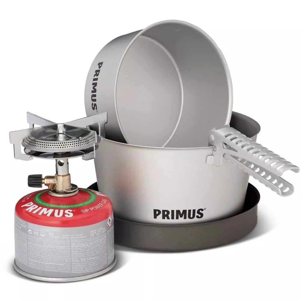 Conjunto Primus Mimer Stove Kit II | Panelas + Fogareiro