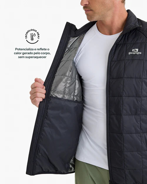 Jaqueta Puffer Thermolite Heat Masculina